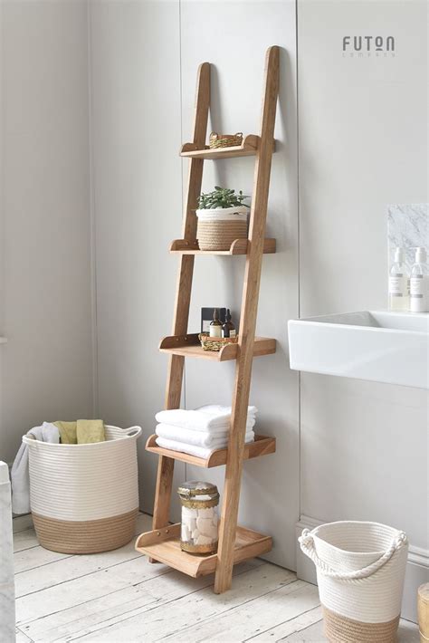 Ladder Shelf Over The Toilet