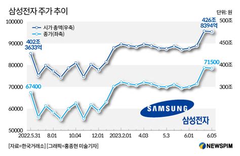 삼성전자 주가상승 이유와 전망 알아본다 D램 가격상승 Hbm주문 급증 매일매일