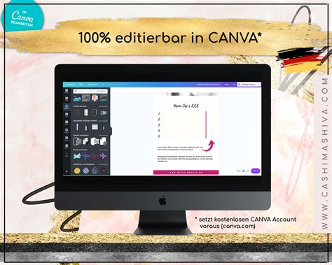 Canva Workbook Vorlage Canva Vorlage Challenge Vorlage Etsy Israel