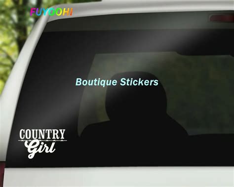 Country Girl Stickers For Trucks