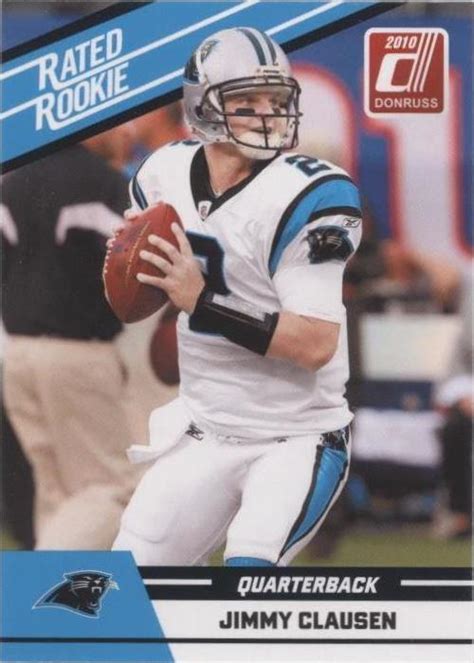 2010 Donruss Rated Rookie Jimmy Clausen 51 For Sale EBay