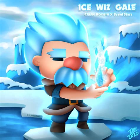 Ice Wizard Gale Skin Idea Mr P Is S H O O K E T H Rbrawlstars