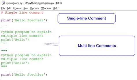 Comments In Python