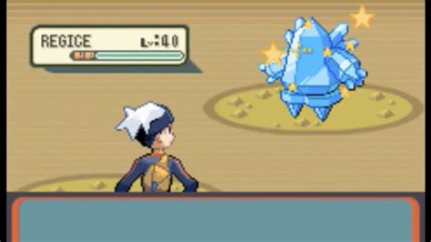 Live Shiny Regice After 4066 SRs Pokemon Sapphire YouTube