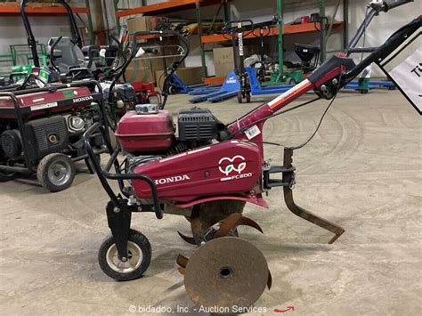 Honda Fc Professional Walk Behind Mid Tine Tiller Cultivator