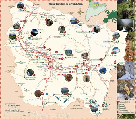 El Valle de Arán Pirineo Catalan AranMap