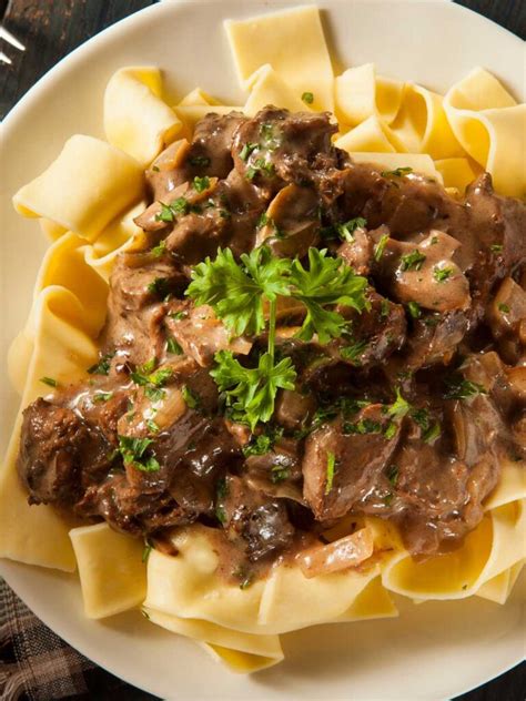 James Martin Beef Stroganoff British Chefs Table