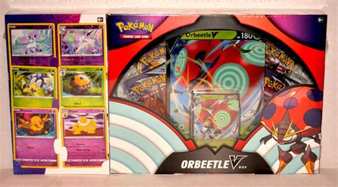 Pokémon Trading Card Game Orbeetle V Box 2022 New Sealed eBay