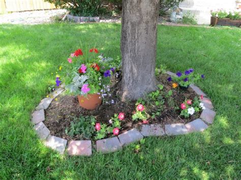 Eye Catching Flower Beds Around Trees You Need To See Top Dreamer