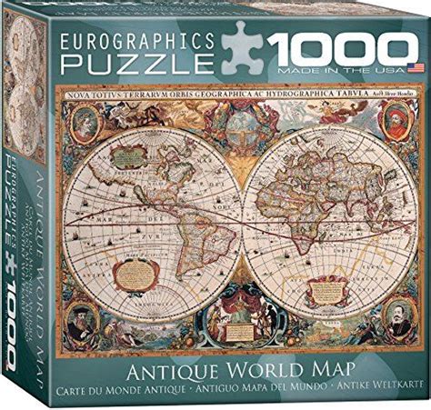 Old World Map Jigsaw Puzzle Jigsaw Puzzles For Adults Antique World