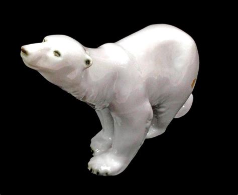 Lot Royal Dux Bohemian Porcelain Polar Bear