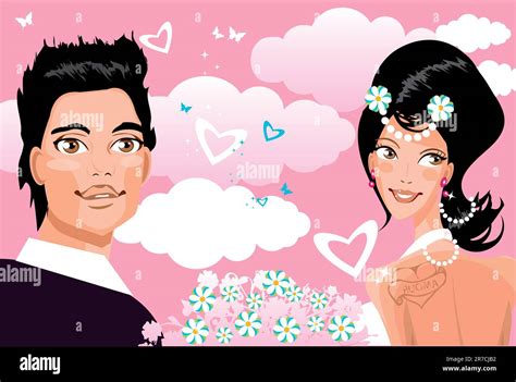 Bride And Groom Stock Vector Image And Art Alamy