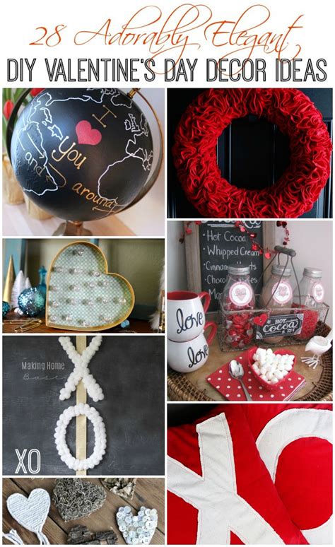 28 Adorably Elegant Diy Valentine S Day Decor Ideas The Happy Housie