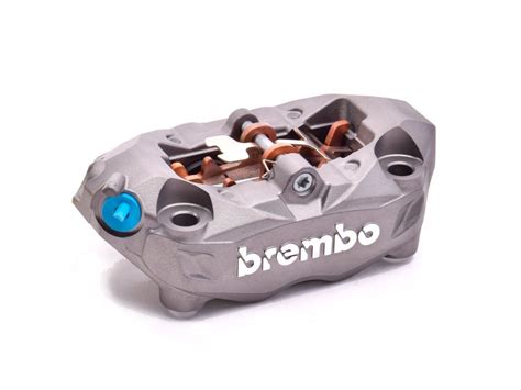 B Brembo Racing Radial Left Front Brake Titanium Caliper