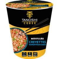 Nouilles crevette TANOSHI la cup de 65g à Prix Carrefour