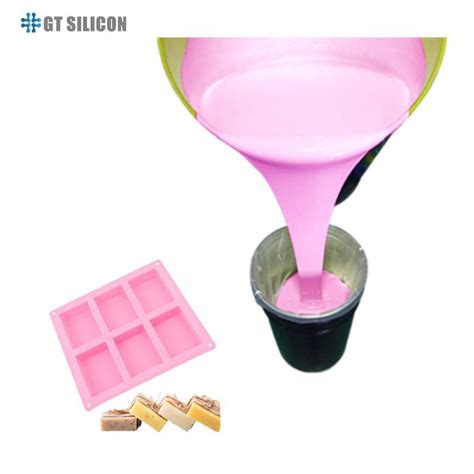 Silicone Compound Raw Material RTV 2 Liquid Silicone Rubber For Soap