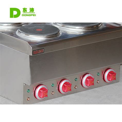 Wholesale 380v Counter Top 4 Burner Hot Plate Cooker Range Commercial Electric Stove Jus Tz 4