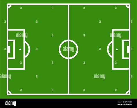 Soccer Field Or Football Pitch Football Stadium For Competition Play