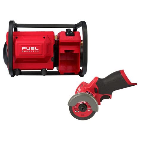 Milwaukee M Fuel Brushless Cordless Gal Electric Compact Quiet Air