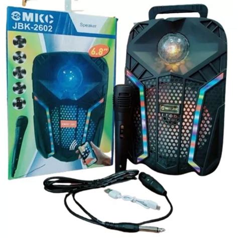 Jual Bluetooth Speaker Mkc Jbk Microphone Karaoke Speaker