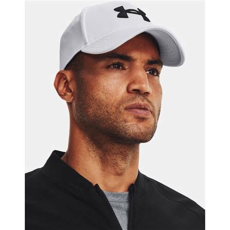 Under Armour Cap Mens Ua Blitzing Wht Men