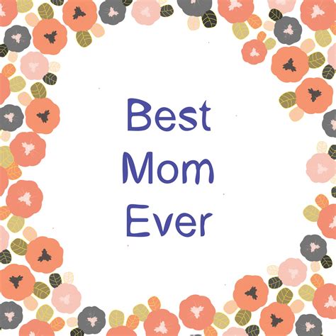 Best Mom Ever Free Stock Photo - Public Domain Pictures
