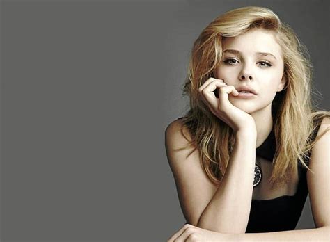 Chloe Moretz Moretz Model Actress Chloe Blonde Bonito HD