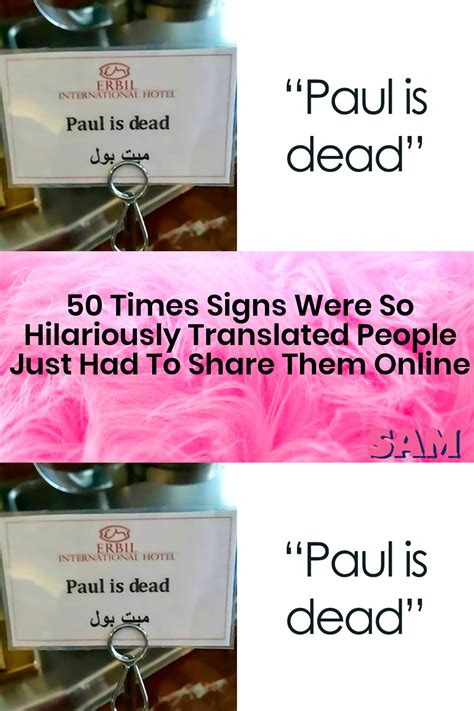 50 Times Signs Were So Hilariously Translated People Just Had To Share