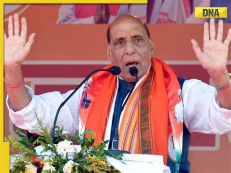 Defence Minister Rajnath Singh Makes Big Statement On Pok