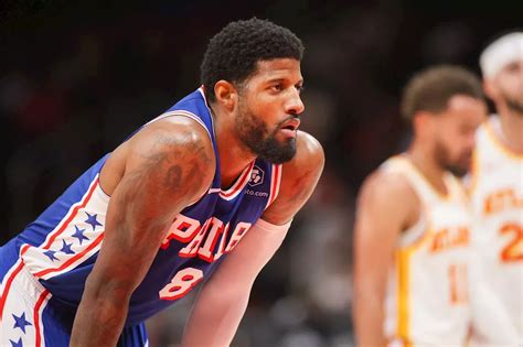 Early Troubles New Sixers Star Paul George Hyperextends Knee In