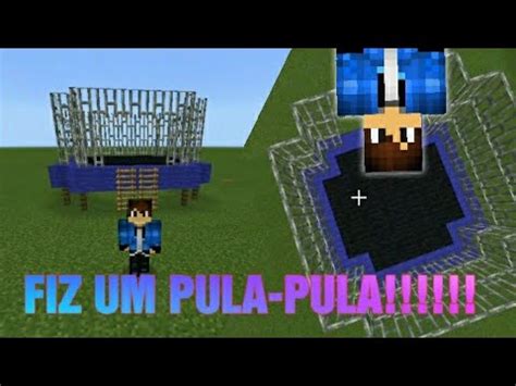 Como Fazer Um Pula Pula No Minecraft Pe E Java Sem Mods E