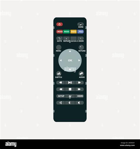 Tv Remote Clipart Object Illustration Vector Stock Vector Image And Art