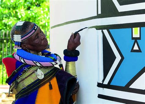 In Conversation With Esther Mahlangu Painting S Not Dead Issue Art Africa