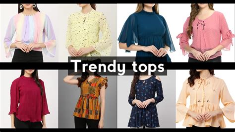 Latest Tops Design 2022 Trendy Tops For Girls Crop Top Beautiful