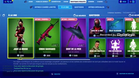 LA BOUTIQUE FORTNITE DU MERCREDI 24 JUIN 2020 YouTube