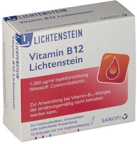 Vitamin B 12 1000 Ug Lichtenstein Ampullen 10 Ml Ab 4 32