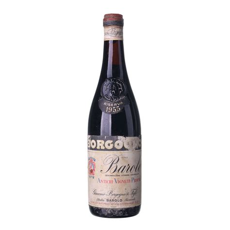 1955 Barolo Riserva Giacomo Borgogno Figli VIATEMPIA