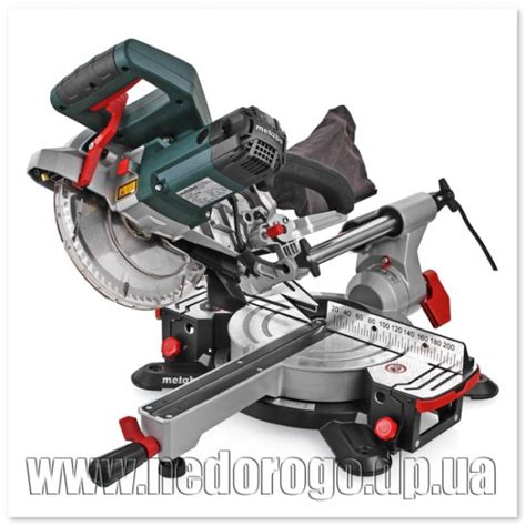 Metabo KGSV 216 M торцовочная пила с протяжкой и регулировкой оборотов ...