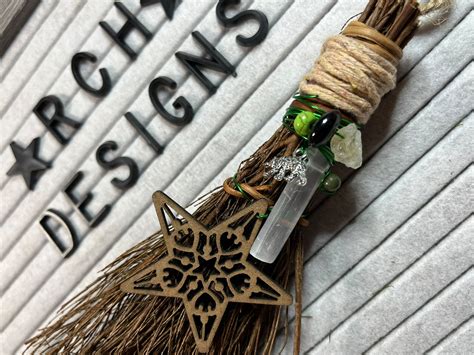 Besom Witches Broom Cleansing Broom Protection Broom Etsy