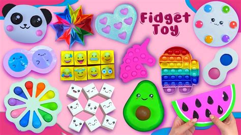 20 FIDGET TOY IDEAS Viral TIKTOK Fidget Toys Complation Funny POP