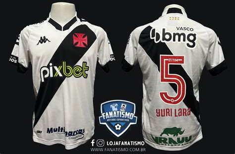 Camisa Do Vasco Oficial Ii Kappa Yuri Lara Usada Em Jogo M