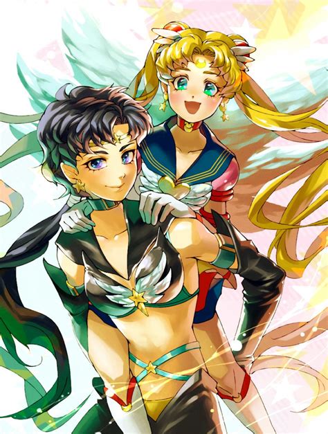 Tsukino Usagi Sailor Moon Seiya Kou Eternal Sailor Moon And Sailor