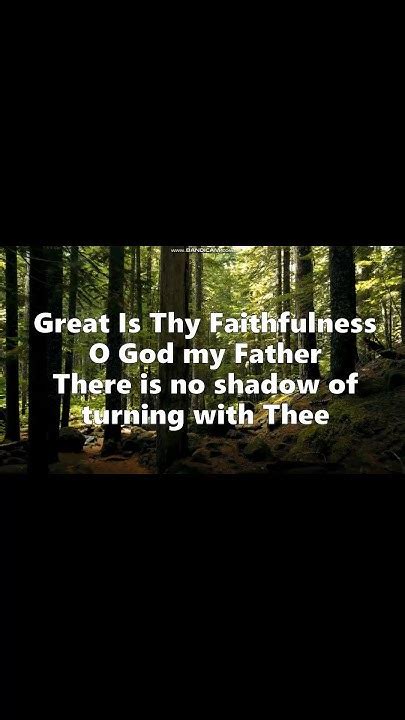 Great Is Thy Faithfulnesslyrics Carrie Underwood Ft Cece Winansmy Saviour Shorts Youtube