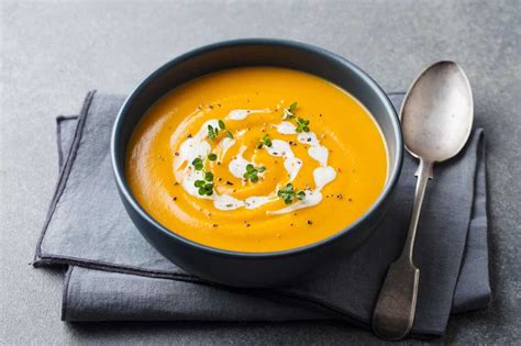 Velout De Potiron Et Carottes Au Cookeo La Soupe L G Re Et Cr Meuse