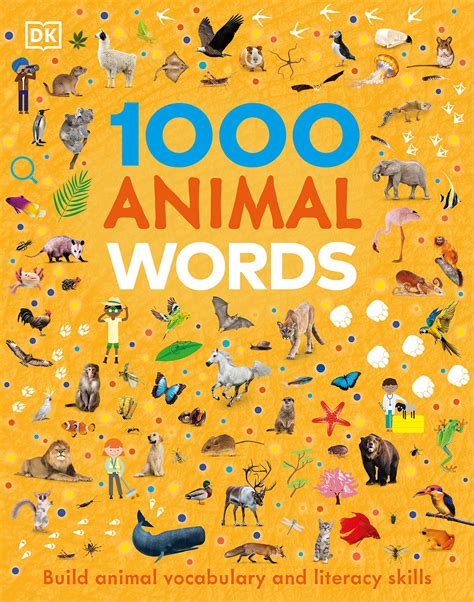 animal list 1000