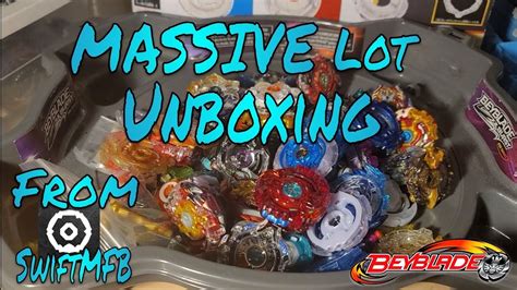 Massive Beyblade Lot Unboxing From Swiftmfb Youtube