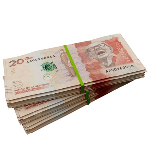 Pilha De Pilha De Pesos Colombianos Png Pilha De Peso Colombiano