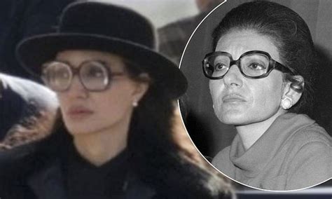 Angelina Jolie Exudes 1970s Chic In Oversized Glasses As She Transforms Into Opera Singer Maria