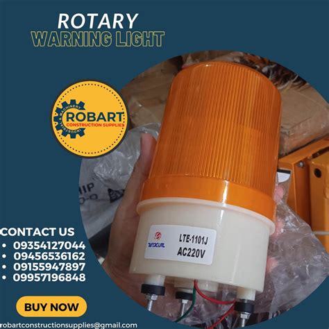 Rotary Warning Light Commercial Industrial Construction Tools