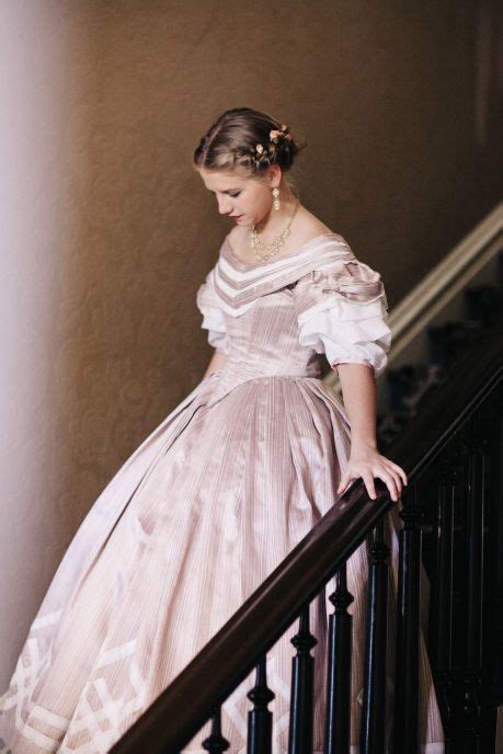 1860s Evening Attire Civil War Era Ballgown Finished Photos